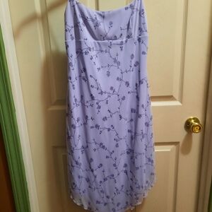 City Triangles Purple Floral Dress